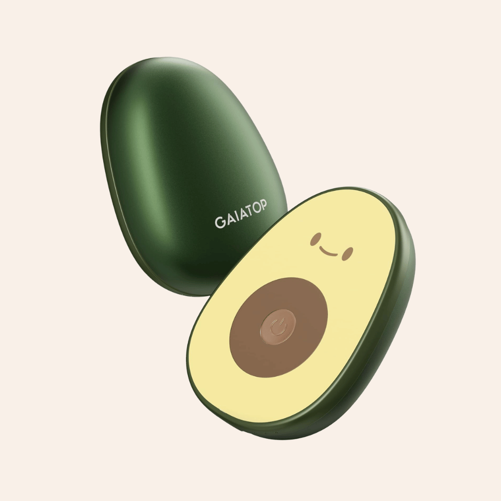 cute avocado hand warmers rechargeable